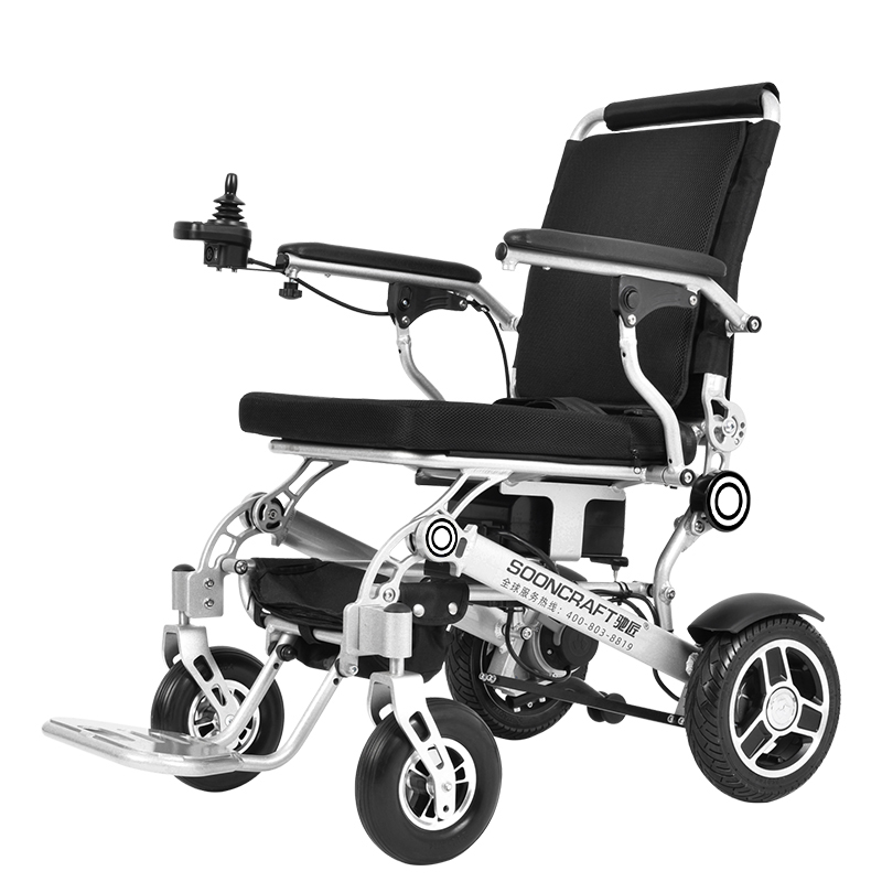 馳匠電動輪椅（銀色-續(xù)航約15KM）